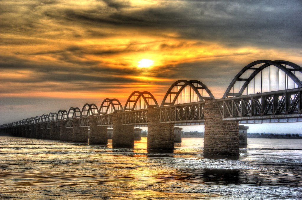 Kakinada to Rajahmundry route card - Godavari visual